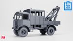 AEC Matador Fire Engine Vehicle 3D Print Multiple Scales 1:35–1:16