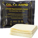 Celox Z Fold Haemostatic Medical Gauze - MoD issue - NEW - 2029 Expiry Date