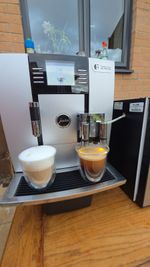 Jura X3C Giga Pro Bean to Cup Coffee Machine- Plumbed in - With Milk Fridge.