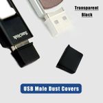 USB Plug Male Dust Cover Protective Cap Silicone Stopper Anti-Dust USB Protector