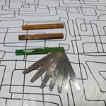 three Vintage English made feeler gauge made by man  Aston unipart and bds. 11