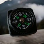 Slide on 20MM Compass for Watch Strap Outdoor Waterproof Survival diving