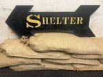 WW2 Air Raid Shelter Sign ✅ SG Stanton ✅ ARP ✅