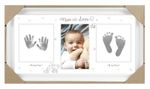 Baby Keepsake Footprint Hand Print Photo Frame Ink Pad Picture Frame Baby Shower
