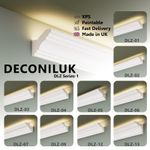 Coving Cornice Moulding Led Type Xps Material DIY, Not Plaster, DLZ Models
