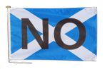 Scotland Independence No Vote Flag With Rope and Toggle - Various Sizes