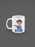 Only Fools Cartoon Trigger Fan Made 11oz White Ceramic Novelty Mug
