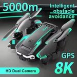 8K Professional Drone Dual Camera 5G GPS Aerial Photography Obstacle Avoidance
