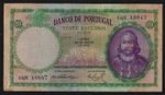 PORTUGAL  20 Escudos 1949 P-153  VF KEY DATE NOTE