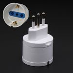 1 Piece European Eu Plug To Italy Standard Power Adapter Socket 10A Converter