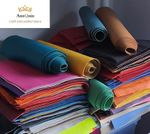 20cm x 15cm Piece of Genuine  Leather in Mixed Colours -  DIY - LEATHERCRAFT