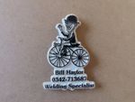 Bill Haylor Welding Specialist Pin Badge, Vintage Bicycle Cycling Memorabilia