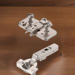 20 pcs 10 set Blum 107° Degree Soft Close Hinge Set Clip Top Overlay  Blumotion 