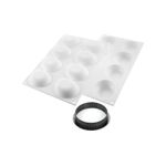 Silikomart Kit tarte ring palet Ø70 mm  Non-Stick Oven-Safe