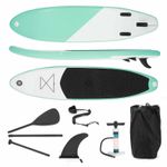 10ft Inflatable Stand Up Paddle Board SUP Surfboard Non-Slip Deck Water Sport