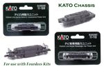 KATO 'Shorty' chassis for Fourdees 009 / OO9 kits