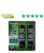 1 X Nicorette QuickMist Spearmint Mouth Spray 1mg – 2 x 150 Sprays ⭐⭐⭐⭐⭐