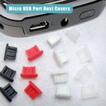Micro USB Port Stopper Cap Dust Protector Interface Protective Silicone Plugs