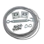 Galvanised Steel Wire Rope Catenary (Kit 3) Overhead Cable Kit | UK STOCK