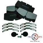 Fits DAF XF, CF, LF45, LF55 Front/Rear Brake Pad Axle Set with Fitting Kit RH/LH