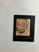 Queen Victoria One Penny 1d brown GB postage stamp
