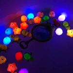 9pcs Sensory Light Up Animal Bath Toy For Kids Water Play Floating Animal