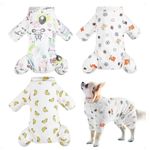 1pc Small Dog Pajamas Comfortable Four Legged Dog Jumpsuit Lovely for Cats Dog