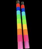 Set of 2 RAINBOW POLES 1.2m Training Pole, Ideal for raised pole work Horse Pole