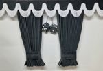 GREY Premium Quality BLACKOUT Curtains Dutch Style SCANIA DAF VOLVO MERC MAN IVE