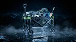 eCart 'Grippy' Electric Camping Trolley  -Camping -Wagon Festival Trolley - 200L