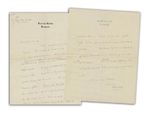 H.G. Wells Hand Signed Letter