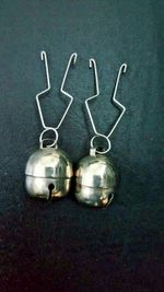 Falconry Bells With Free Spring Clips Silver Chromed Acorn Bells (All Sizes)