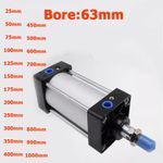 Standard Pneumatic Air Cylinder SC63x25/50/75/100/125/150/175/200/250/300-1000mm
