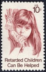 Retarded Children Can Be Helped US #1549 1974 MINT Never Hinged Stamp (Stock img