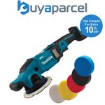 Makita DPO600Z 18v LXT Cordless Brushless Orbital Polisher 150mm + 5 Polish Pads