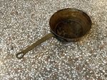 Antique Léon Jaeggi & Sons Swiss Heavy Copper Roasting Pan c1900 - 10 Inch