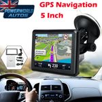 8GB Sat Nav Car Truck GPS Navigation Free Lifetime UK & EU Maps POI FM Upgraded