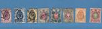 1880-17 RUSSIA SELECTION OF 8 STAMPS USED 1519