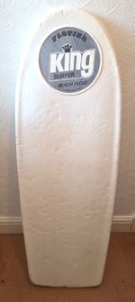 Surf Retro/ Vintage Polystyrene King Body/ Belly Board 1980 Surfing 