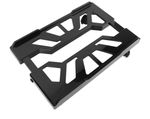 Ventilated Computer Tower Stand, PC Tower Stand with 4 Locking Caster Wheels