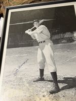 Joe Dimaggio 20x26 Autographed Framed Photo 