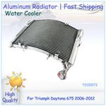 T2100072 For Triumph Daytona 675 2006-2012 Daytona 675 R 11 12 Aluminum Radiator