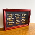 Nautical Framed Sailing Knots Picture Display Maritime Wall Art  30cm x 20cm