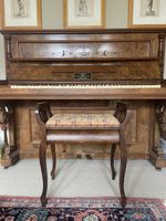 Upright Walnut burr Dale Forty Piano