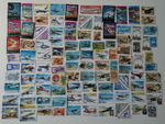 Planes/Aircraft/Aviation Stamps Collection - 100 to 1000 Different Stamps 