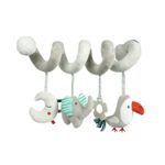 Newborn Grey Activity Spiral Stroller Car Seat Hanging Rattles Teether Toy 0-12m