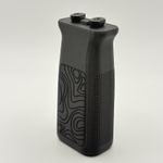 Airsoft MLOK Grip - Wave Pattern - Carbon Fibre Infused 