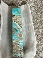 Crystal Gemstone Obelisk Tower Point, Polished Blue Grey Stone