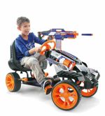 Nerf Battle Racer Kids Go Kart Ride On Pedal Car Gokart Pedaling Car *BRAND NEW*