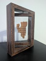 P52 Fragment Replica: Oldest New Testament Gospel of John. Egyptian Papyrus | 